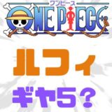 ワンピースルフィギヤ5