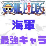 ワンピース海軍最強キャラ